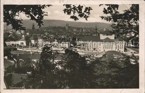 Saarbruecken Panorama Kat. Saarbruecken