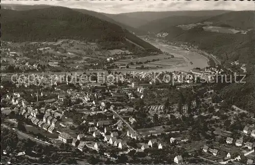 Eberbach Baden Fliegeraufnahme Kat. Eberbach