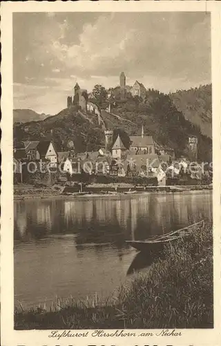 Hirschhorn Neckar Schloss Kat. Hirschhorn (Neckar)