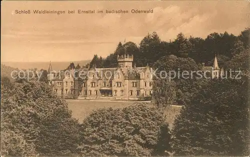 Ernsttal Baden Schloss Waldleiningen Kat. Mudau