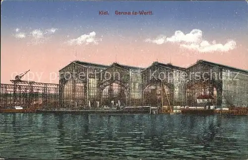 Kiel Germania Werft Kat. Kiel