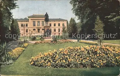 Kiel Schlossgarten mit Universitaet Kat. Kiel