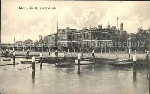 Kiel Kaiserl Yacht Club Kat. Kiel