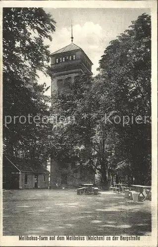 Malchen Melibokus Turm Kat. Seeheim Jugenheim