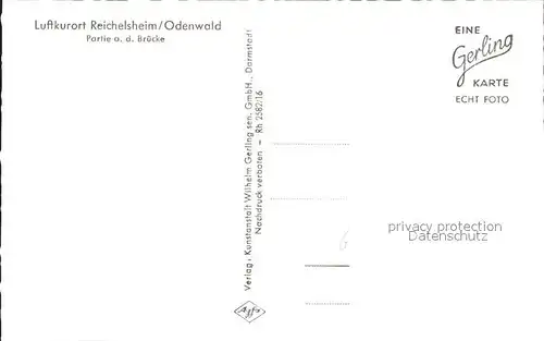 Reichelsheim Odenwald Strassenpartie Kirche Kat. Reichelsheim (Odenwald)