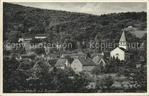 Seeheim-Jugenheim Teilansicht Kirche / Seeheim-Jugenheim /Darmstadt-Dieburg LKR