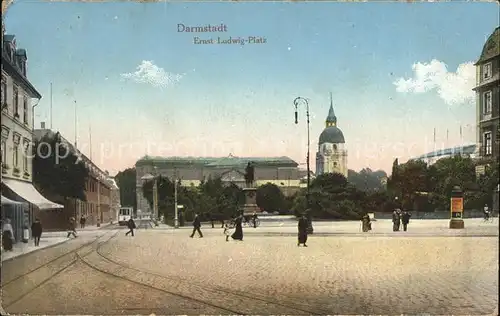 Darmstadt Ernst Ludwig Platz Kat. Darmstadt