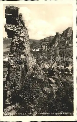 Kirn Nahe Kaltenfels mit betender Jungfrau Kat. Kirn