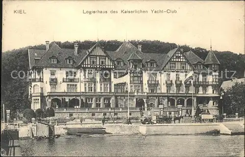 Kiel Logierhaus des Kaiserl Yacht Club Kat. Kiel