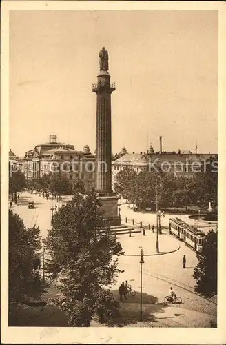 Darmstadt Luisenplatz Ludwigsaeule Kat. Darmstadt