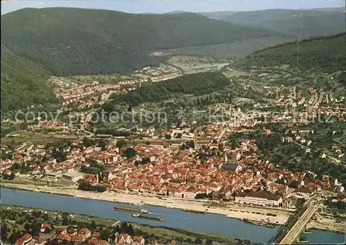 Eberbach Baden Fliegeraufnahme Kat. Eberbach