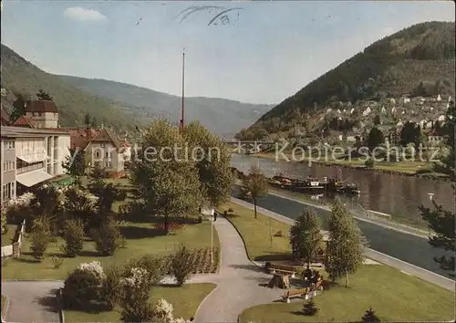 Eberbach Baden Kurhaus Ortsblick Kat. Eberbach