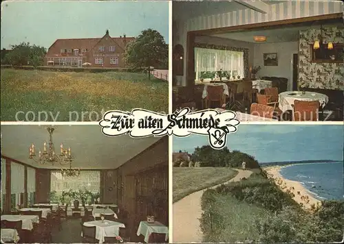 Hohwacht Ostsee Hotel Restaurant Zur alten Schmiede Strand Kat. Hohwacht (Ostsee)