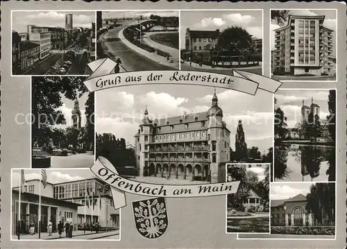 Offenbach Main Teilansichten Kat. Offenbach am Main