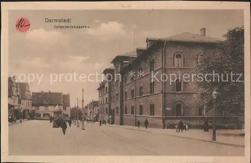 Darmstadt Infanteriekaserne Kat. Darmstadt