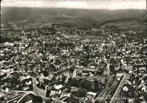 Bendorf Rhein Fliegeraufnahme Kat. Bendorf