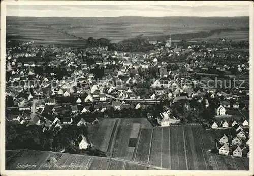 Laupheim Fliegeraufnahme Kat. Laupheim