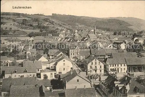 Lauterecken Blick ueber die Stadt Kat. Lauterecken