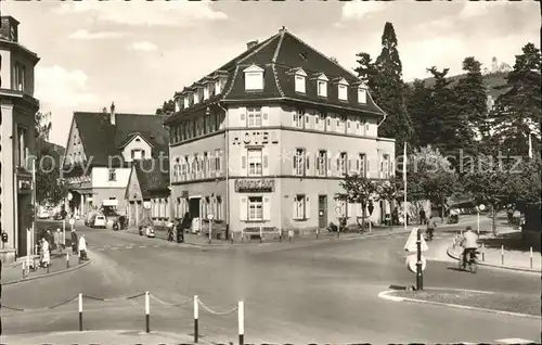 Weinheim Bergstrasse Hotel Restaurant Goldener Bock Kat. Weinheim