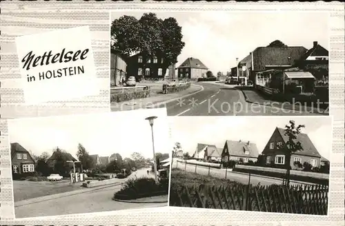 Nettelsee Teilansichten Strassenpartie Kat. Nettelsee