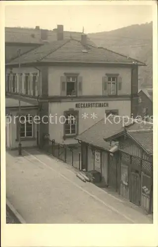 Neckarsteinach Bahnhof Kat. Neckarsteinach