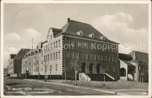 St Wendel Staatliches Gymnasium Kat. Sankt Wendel