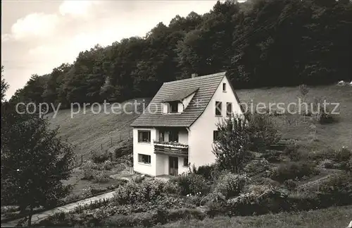 Eberbach Baden Haus Maerchenklause Kat. Eberbach