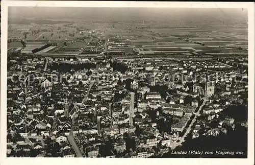 Landau Pfalz Fliegeraufnahme Straehle Bild Nr. 9480 Kat. Landau in der Pfalz