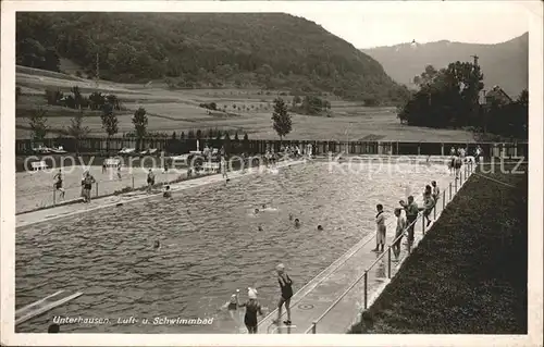 Unterhausen Lichtenstein Schwimmbad Kat. Lichtenstein