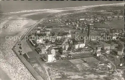 Borkum Nordseebad Fliegeraufnahme Nordseebad / Borkum /Leer LKR