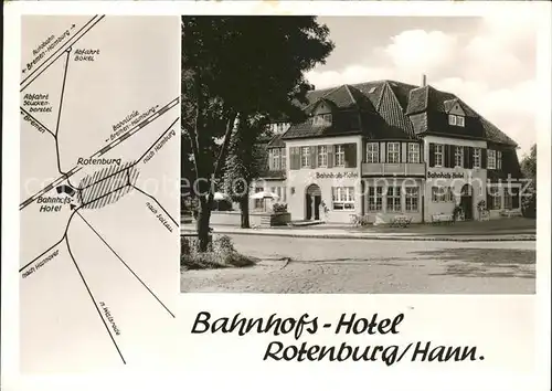 Rotenburg Wuemme Bahnhofs Hotel Kat. Rotenburg (Wuemme)