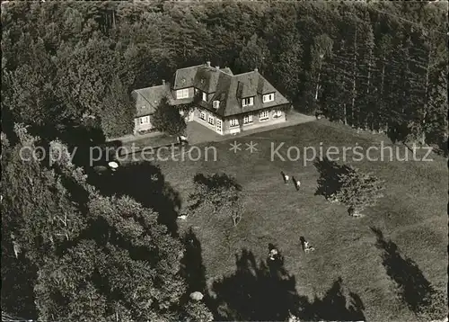 Lauenburg Elbe Sandkrughaus Akademie Fliegeraufnahme / Lauenburg  Elbe /Herzogtum Lauenburg LKR