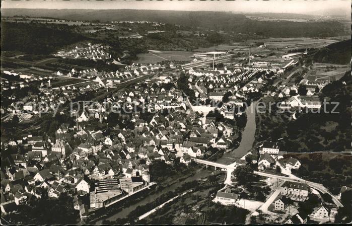 Ebersbach Fils Fliegeraufnahme Kat. Ebersbach an der Fils Nr. hf20368