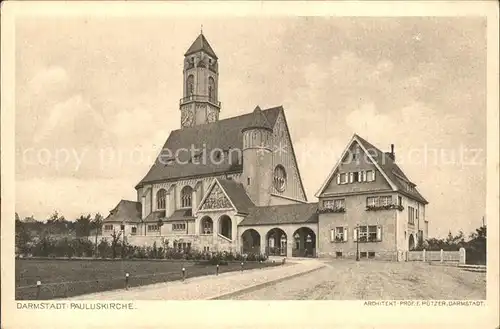 Darmstadt Pauluskirche Kat. Darmstadt