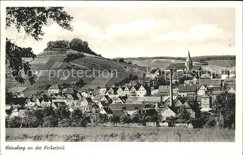 Weinsberg Panorama an der Weibertreu Kat. Weinsberg