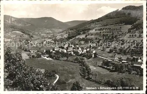 Seebach Ortenaukreis Panorama Kat. Seebach
