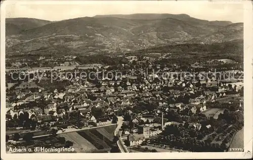 Achern Baden Fliegeraufnahme Kat. Achern