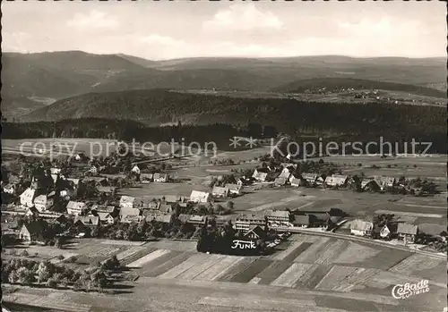 Dobel Schwarzwald Fliegeraufnahme Kat. Dobel