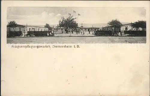 Durmersheim Kriegsverpflegungsanstalt Kat. Durmersheim