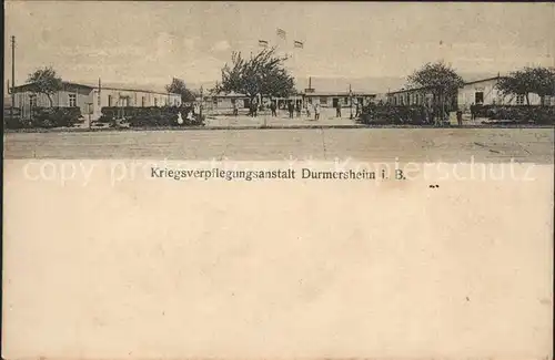 Durmersheim Kriegsverpflegungsheim  Kat. Durmersheim