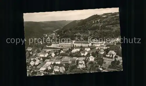 Calw Fliegeraufnahme Kreiskrankenhaus Kat. Calw