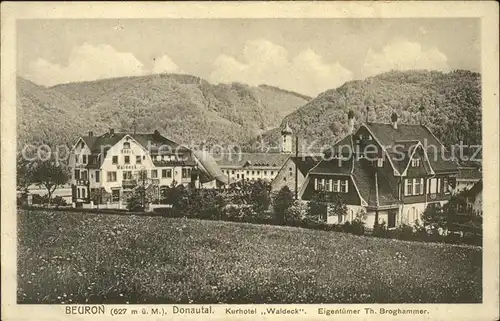 Beuron Donautal Kurhotel Waldeck Broghammer / Beuron /Sigmaringen LKR