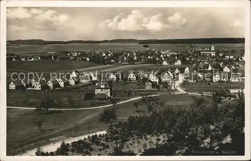 Deisslingen Neckar Panorama Kat. Deisslingen