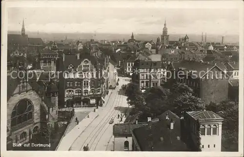 Dortmund Strasse Panorama Kat. Dortmund