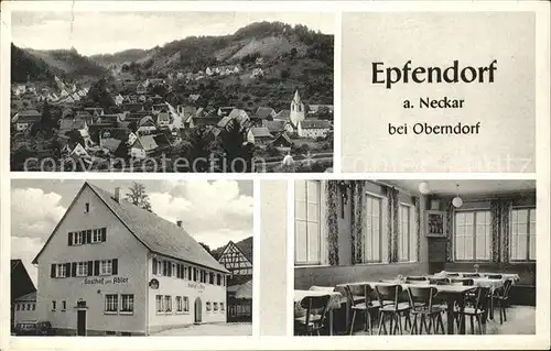 Epfendorf Gasthaus Zum Adler Kat. Epfendorf