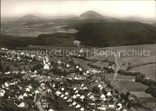 Birenbach Gasthaus Zum Lann Fliegeraufnahme Kat. Birenbach