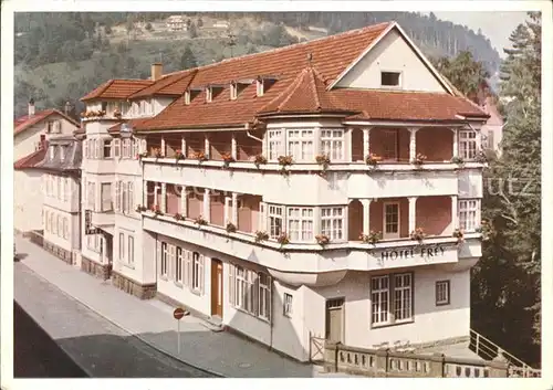 Wildbad Schwarzwald Hotel Frey  Kat. Bad Wildbad