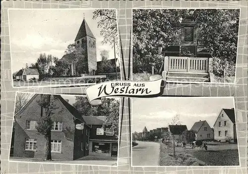 Weslarn Restaurant Lebensmittel Vogel Ansichten Kat. Bad Sassendorf