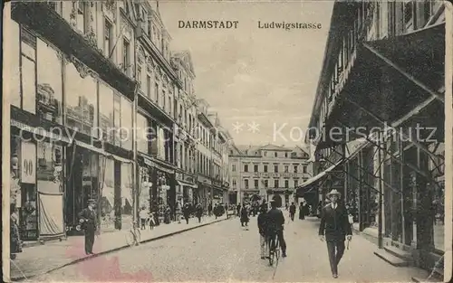 Darmstadt Ludwigstrasse Kat. Darmstadt