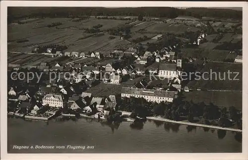 Hagnau Bodensee Fliegeraufnahme Kat. Hagnau am Bodensee